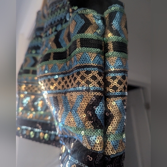 2 Piece Indian Lengha With multi Color Top Maxi A-line Skirt - Size S BNWOT - Picture 8 of 10